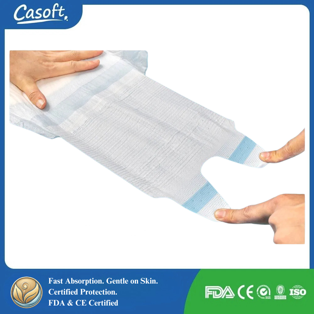 Adult Incontinence Briefs – 3D Leak-Proof Tabs, Super Absorbent, Adjustable Fit (Unisex)